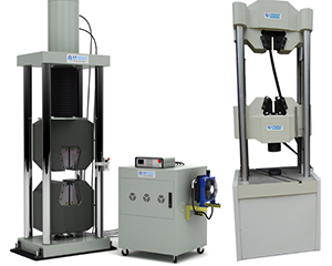 Servo Hydraulic universal machines, single and double test space 